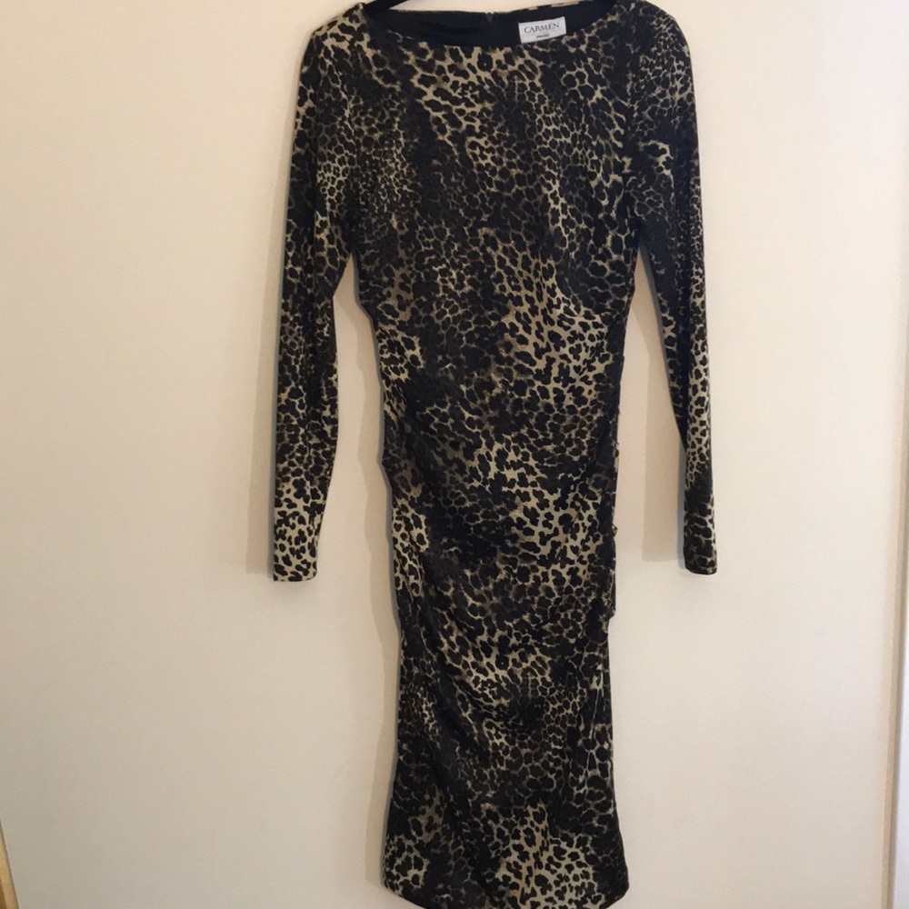 Knee length sexy dress